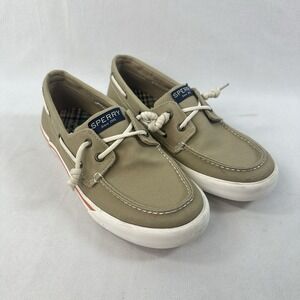 Sperry Top-Sider Deck Boat Shoes Beige Color USA Women's Size 5M